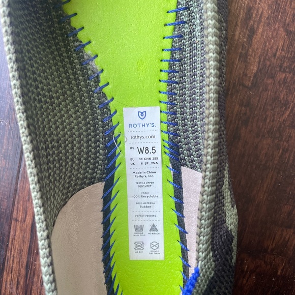 Rothy’s The Point camouflage flats - Picture 2 of 3